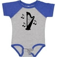 thumbnail image 3 of Inktastic Harp Silhouette Music Boys or Girls Baby Bodysuit, 3 of 5
