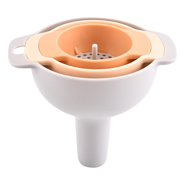 Dvkptbk Kitchen Utensils & Gadgets Four-in-one Multifunctional Plastic Filter Funnel Large, Medium and Small Kit Kitchen Gadgets on Clearance