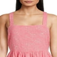 thumbnail image 4 of CHUANK Time & Tru Women‘s Tie Back Midi Dress, 4 of 5