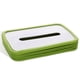 thumbnail image 2 of Caja de papel para pañuelos, servilletero plegable, para el hogar, sobremesa, reposabrazos para coche, estuche para almacenamiento de pañuelos plegable, verde kenally HA008372-01, 2 of 7