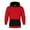 Red, variant on Mens Hoodie City Letter Prints Hoodies For Men Graphic Long Sleeve Zip Up Casual Pullover Hooded Sweatshirts With Pockets