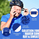 thumbnail image 4 of Forro de casco con protector de cuello, Cool Skull Hat con Tail Sweat Hat, protección solar MFZFUKR CPB-YY113-3, 4 of 5