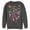 Charcoal Heather, variant on Men's Superman American Hero Sweatshirt Black Medium