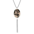 thumbnail image 1 of Collar de mujer Sonducket joyería delicada colgantes de moda decoración colgante patrón de leopardo, 1 of 6