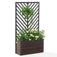 thumbnail image 3 of Sunjoy Planter With Screen - 24.02 in. L x 9.06 in. W x 44.09 in. H, 3 of 9