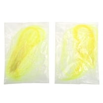 Unique Bargains 0.56 oz Raffia grass filler Shredded paper filler for Christmas Easter Yellow