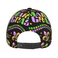 thumbnail image 6 of Balery Mardi Gras3 Baseball Cap For Women Men,Adjustable Size For Running Workouts And Outdoor Activities All Seasons, 6 of 9