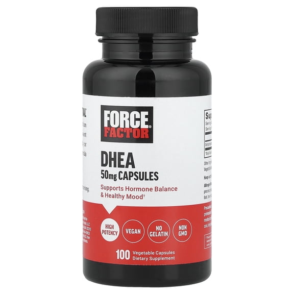 Force Factor DHEA, 50 mg, 100 Vegetable Capsules