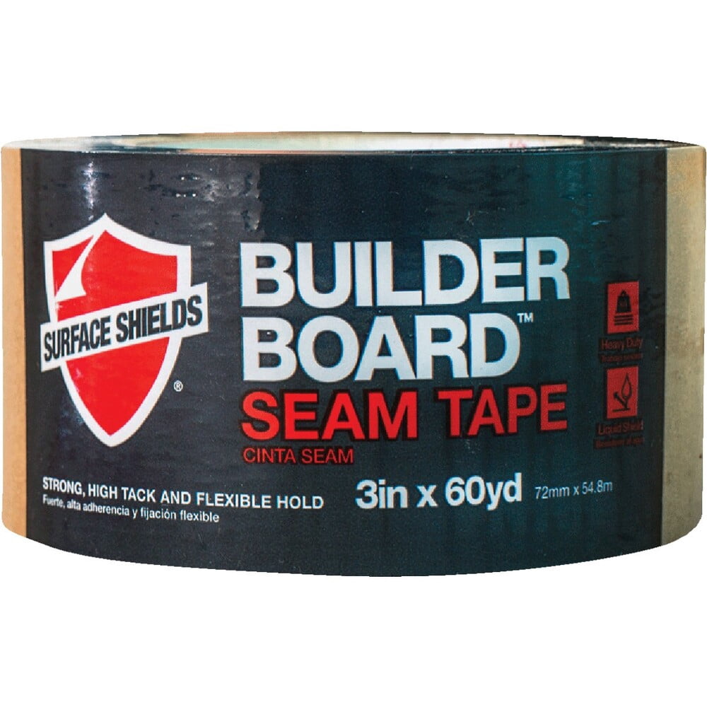 Surface Shields 3 In. x 180 Ft. Builder Board Tape BLD072
