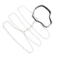 thumbnail image 2 of Nueva cadena bohemia para pierna, cadenas para muslo, joyería para el cuerpo que combina con todo, accesorio para mujer, regalo de Navidad y Ropa, zapatos y accesorios Miscelánea Plata 1 Guardurnaity AP016789-02, 2 of 6