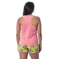 thumbnail image 4 of Nickelodeon SpongeBob SquarePants Patrick Star Women's 2 Piece Pajama Set Tank Top and Shorts Sleepwear Loungewear, 4 of 6