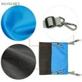 thumbnail image 3 of BadPiggies Cat Hanging Reversible Hammock Bed, Nylon or Plush Pet Cage Hammocks for Small Animals Puppy Dogs Kitten Ferret Rabbits Playing (Blue), 3 of 8