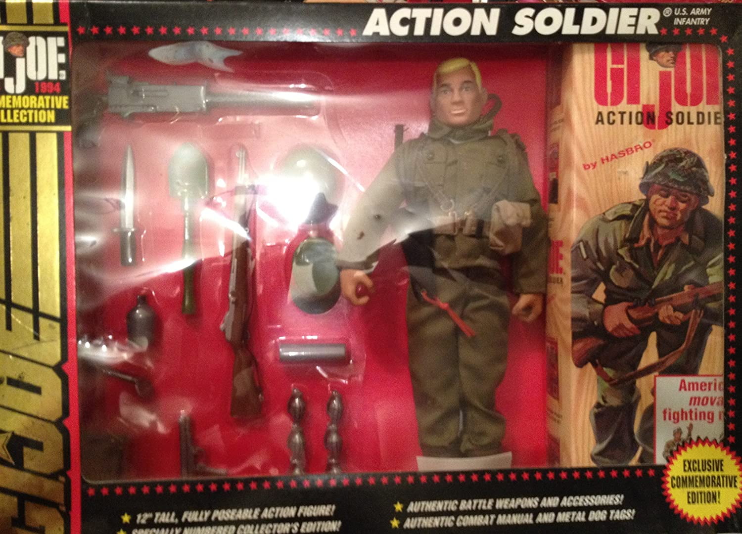 12" GI Joe 30th Anniversary Action Soldier Figure (1994 Hasbro