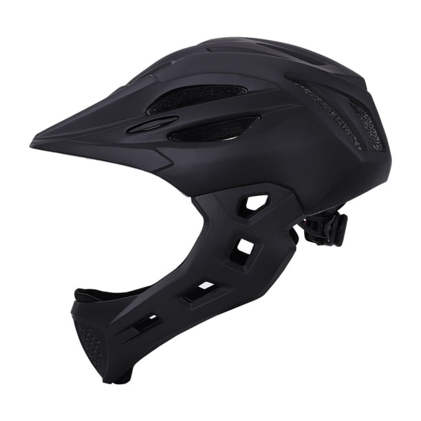 Casco de bicicleta para niños con ventilación y absorción de impactos, accesorios de ciclismo para desplazamientos, ciclismo de equilibrio y Negro