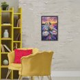 thumbnail image 3 of Stupell Industries Contemporary Vibrant Sneakers at Sunset Black Floating Frame Canvas Art, 17 x 25, by Creative Studio, 3 of 8