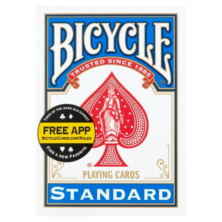Plated Playing Card - Bicycle Standard Playing Cards