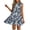 A136 Blue, variant on Mifsaly Floral Dress for Women Casual Crewneck Sleeveless Mini Dresses Lightweight Flowy Ruffle Tiered Summer Beach Vacation Sundress L