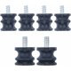 thumbnail image 3 of Soporte de almohadilla de aislamiento de 6 piezas para Husqvarna 268 272 61 266 Jonsered 625 630 670, 3 of 4