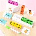 thumbnail image 2 of Word Scramble Puzzle Game - Wooden Letter Dice & Vocabulary Cards for Brain Teaser, Spelling Practice & Cognitive Skill Development (16 Dice + 40 Cards), 2 of 7