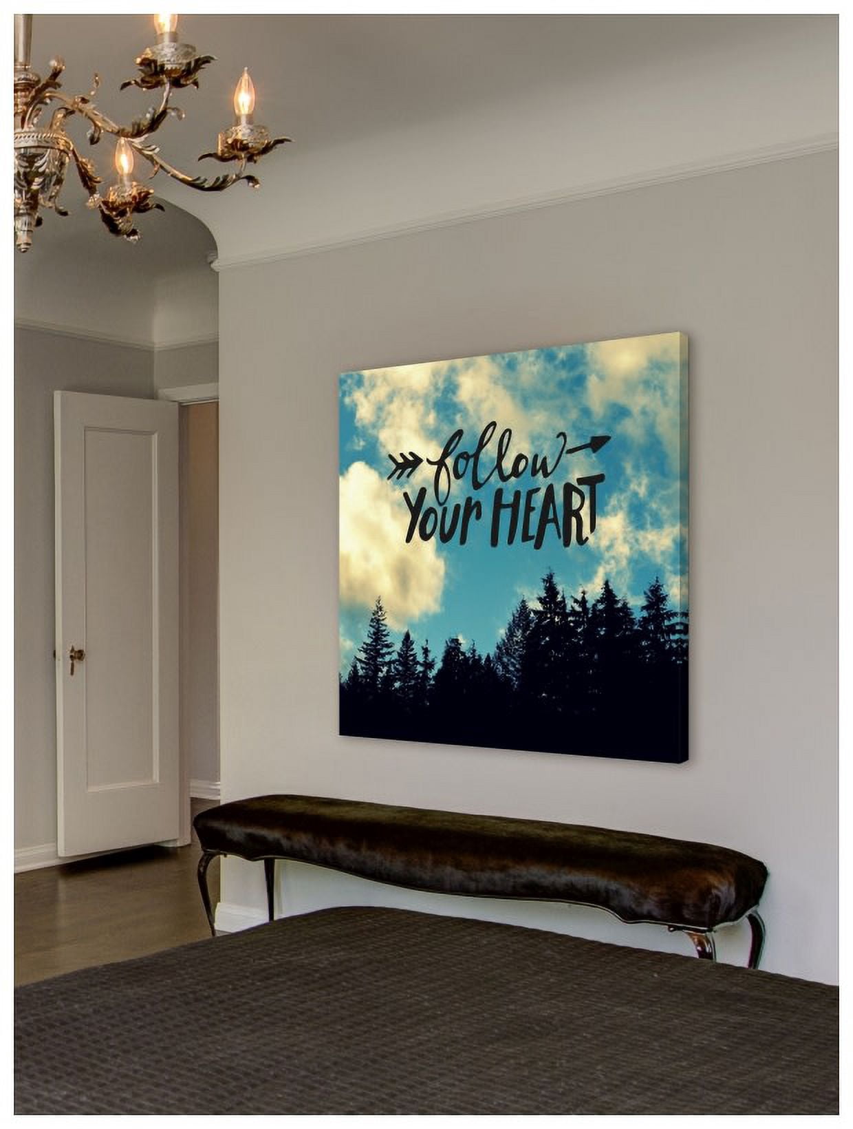 Marmont Hill "Follow Your Heart" by Robert Dickinson Painting Print on Canvas