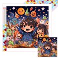 thumbnail image 1 of Kit Con Cuentas Cuadradas 5D DIY Del 45x45cm, 1 of 9