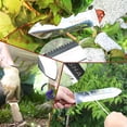thumbnail image 4 of SHALL Hori Hori Garden Knife for Gardening, Full Tang Hori Hori Knife with Sheath & Hide Rope, 7” Stainless Steel Blade with Cutting Edge for Weed, Rope, Plants, 4 of 9