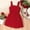 Red, variant on Toddler Girls Romper Sleeveless Solid Cami Jumpsuit Cotton One-Piece Harem Overalls Playsuit Summer Clothes for Kids