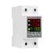 thumbnail image 3 of Límite de protección actual del consumo de energía del vatímetro de 220V 40/63A KWh conveniente, 3 of 9