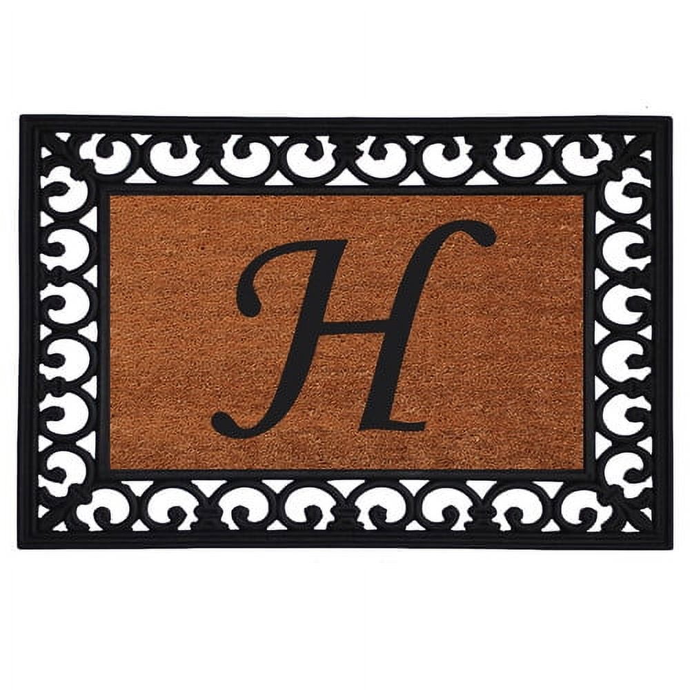 Calloway Mills Monogram Insert Outdoor Doormat 19" x 25" (LETTER G)