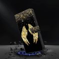 thumbnail image 6 of Feishell for Samsung Galaxy A54 5G Slim Wallet Case with Fashion Colorful Pattern Painted,Luxury PU Leather Magnetic Flip Stand Card Slots Pocket Phone Case,Golden Wings, 6 of 8