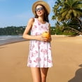 thumbnail image 3 of Balery Baby Salamander Vestidos de verano para mujer con estampado: vestido holgado sin mangas, vestido playero informal y cómodo para días calurosos., 3 of 7