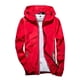 thumbnail image 1 of Chaqueta Umfun para hombre, regalo de otoño, impermeable, cortavientos, transpirable, con capucha, color rojo, talla 5XL, 1 of 5