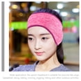 thumbnail image 3 of ifundom 2Pcs Ear Warmer Headband for Running Breathable Stretchy Sports Headband, 3 of 8