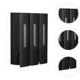 thumbnail image 6 of WeiLaiKeQi 3 Chamber Shower Soap Dispenser Shampoo and Conditioner Dispenser for Office Black, 6 of 9