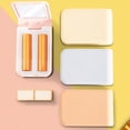 thumbnail image 4 of YAOMOBB Built-in Mirror Lipstick Storage Box Lipstick Storage Box with Built In Mirror Compact Compartment Design Makeup Organizer for Travel, 4 of 6