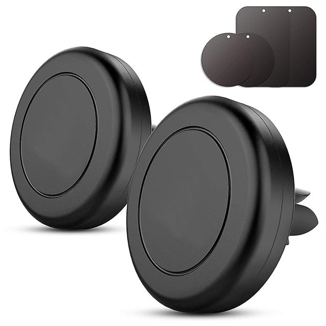 2 soportes magnéticos para teléfono para coche, soporte magnético universal para ventilación de aire para coche, soporte para teléfono de coche para teléfonos móviles y tabletas
