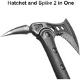 thumbnail image 5 of Hacha de camping de 2 piezas, Tomahawk de lanzamiento táctico con punta, hacha de supervivencia con funda, mango de fibra de nailon para supervivencia al aire libre, senderismo, camping (14,5 pulgadas) Sailing Electrónica, 5 of 5