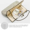 thumbnail image 3 of PRATYUS Bunny Eggs Flowers Flexible Storage Jewelry Box Easter White, 3 of 5