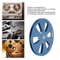 thumbnail image 4 of 1/4 7 Inch Takeup Reel, Empty Reel 6 Hole Aluminum Alloy Open Reel Sound Tape Empty Reel Opening Machine Part Long Play Analog Recording Tape for Recording, 4 of 8