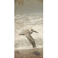 thumbnail image 2 of Lewis, Sheldon 9x14 Black Ornate Wood Framed with Double Matting Museum Art Print Titled - Fly By The Coast, 2 of 4