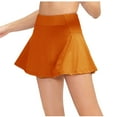 thumbnail image 1 of IROINNID Women's Loose Fake Two-piece Anti-peeping Quick-drying Running Fitness Skirt Short Elastic Waist Mini Solid Color Skirt, 1 of 5
