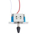 thumbnail image 4 of Kit de cableado para guitarra eléctrica, 1 volumen, 1 tono, 3 interruptores de palanca, conector de potenciómetros de 500k, 1 juego, 4 of 5