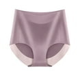 thumbnail image 4 of YWDJ Shaping Panties Women Briefs Breathable Lightweight High Waist No Show Abdomen High Waist and Hip Lift Comfortable Body Breathable Underwear Briefs Purple M, 4 of 4