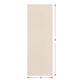 thumbnail image 5 of Mainstays Beige Solid Blackout Rod Pocket with Back Tabs Curtain Panel Pair, Set of 2, 30" W x 84" L, 5 of 10