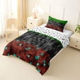 thumbnail image 2 of Erosebridal Miner Game Twin Comforter Sets for Kids Boys, Pixelated Theme Checkered Bedding Set, Gamepad Reversible, 1 Comforter and 1 Pillowcase, 2 of 6