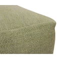 thumbnail image 4 of Remi Pouf in Handwoven Contemporary Sage Green Wool, 4 of 4