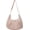 Pink, variant on Nylon Crescent Crossbody Bag for Women Handbag Dumpling Moon Shoulder Tote Purse
