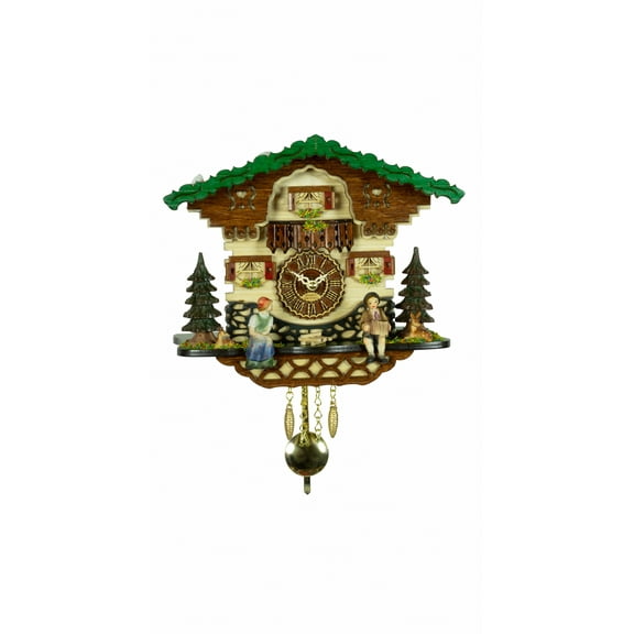 Kuckulino Black Forest Clock with quartz movement and cuckoo chime TU 2066 PQ