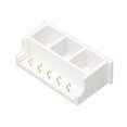 thumbnail image 2 of SPRING PARK 1/12 Mini Dollhouse Wooden Storage Rack with Hook Kitchen Furniture Accessory, 2 of 7