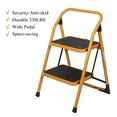 thumbnail image 3 of Ktaxon 2 Step Stool, Portable Folding 330 lb. Weight Capacity Step Ladder, for Home, Garden, Office, 3 of 13